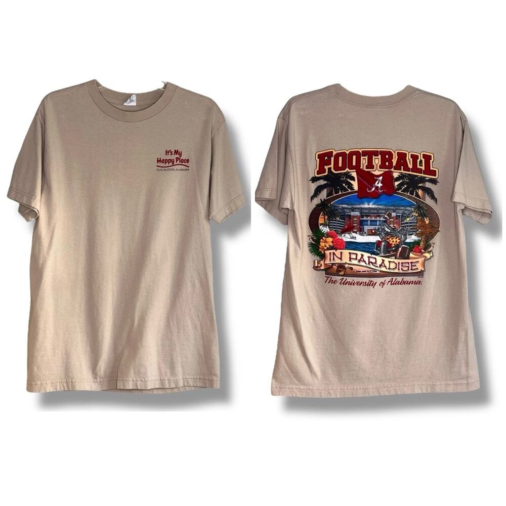 Big Al Alabama Crimson Tide Football in Paradise short sleeve T-shirt medium